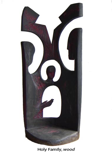 Svetlozar Chavdarov, Holy Family, wood