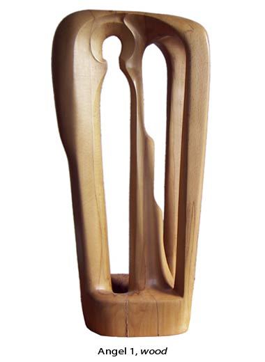 Svetlozar Chavdarov, Angel 1, wood