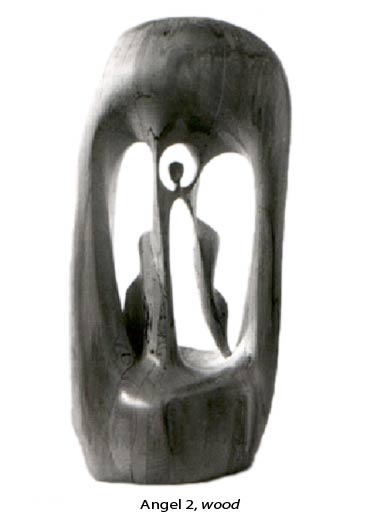 Svetlozar Chavdarov, Angel 2, wood
